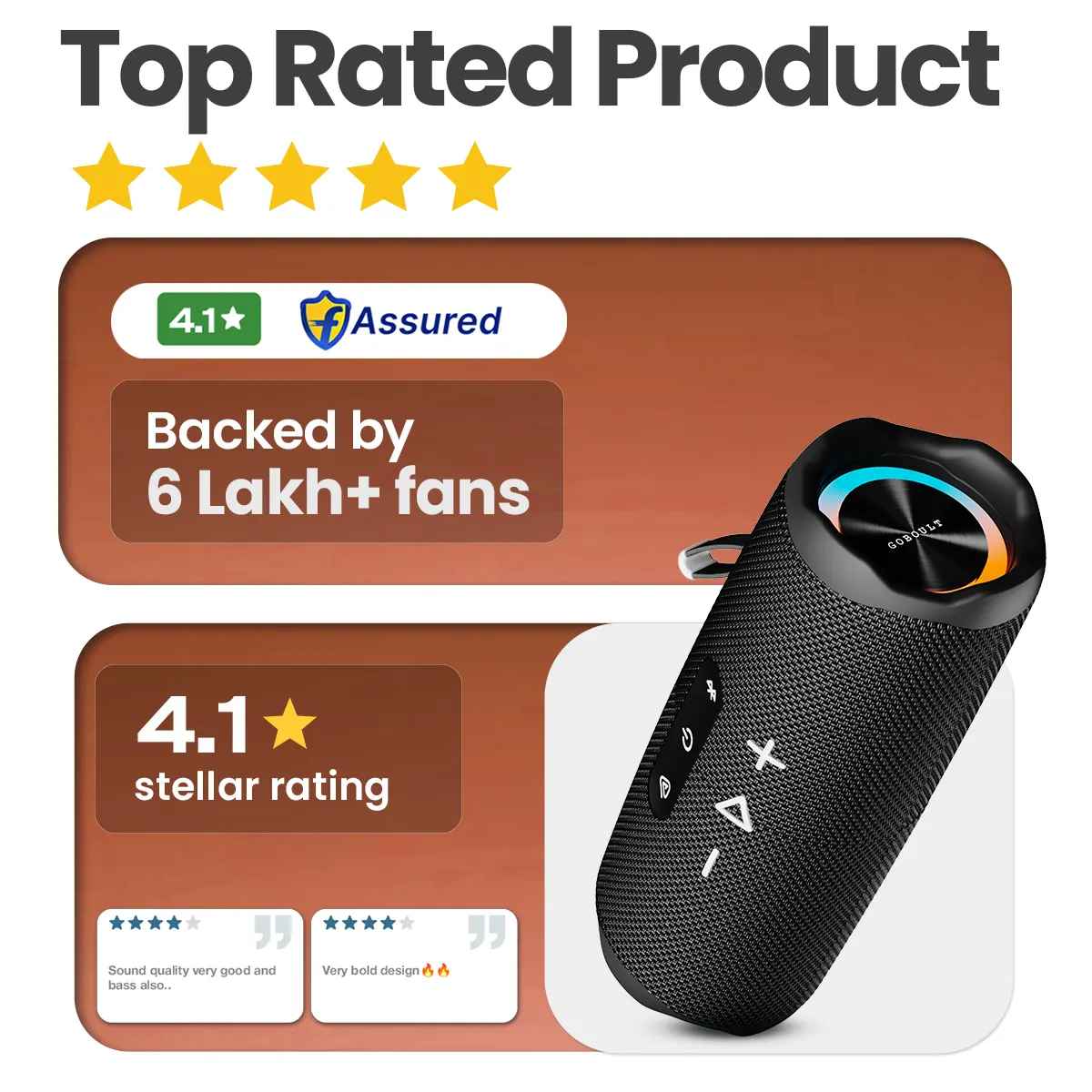 Groove Q14 Bluetooth Speaker - Image 7