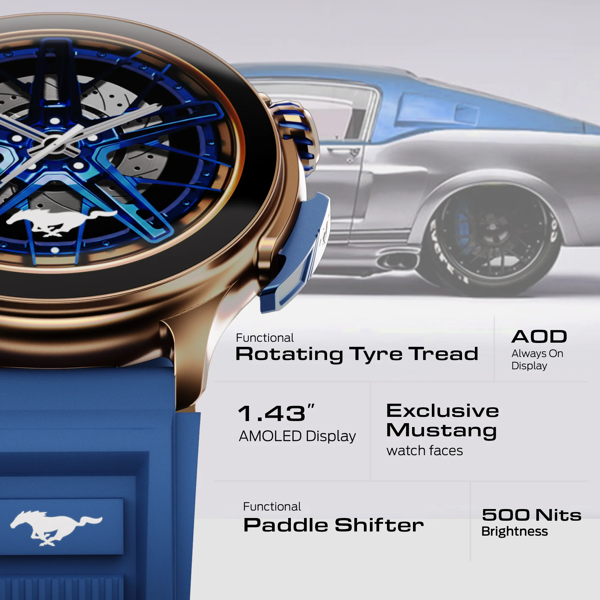 Mustang Racer Apex Blue - Image 6