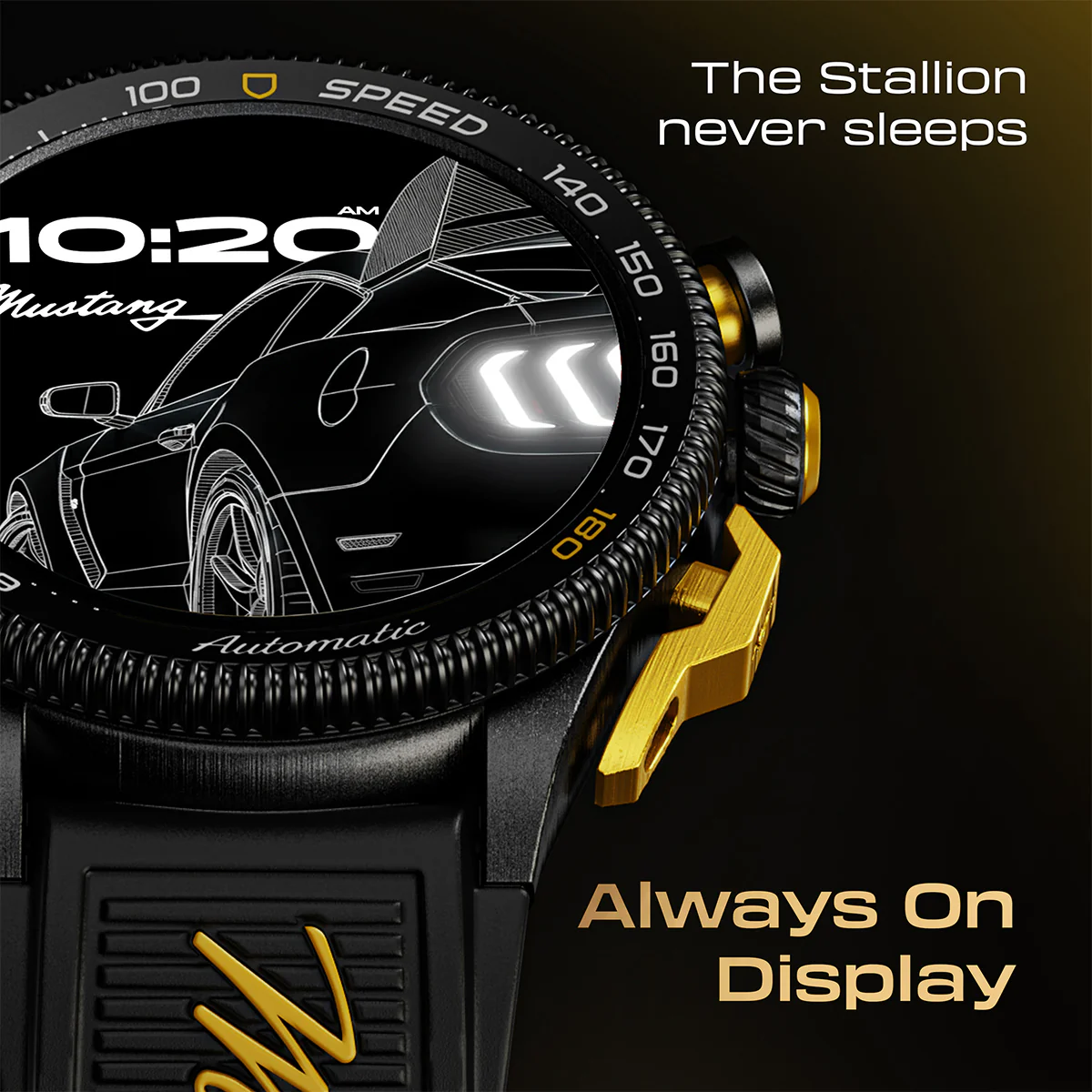 Mustang Stallion Nitro Black - Image 4