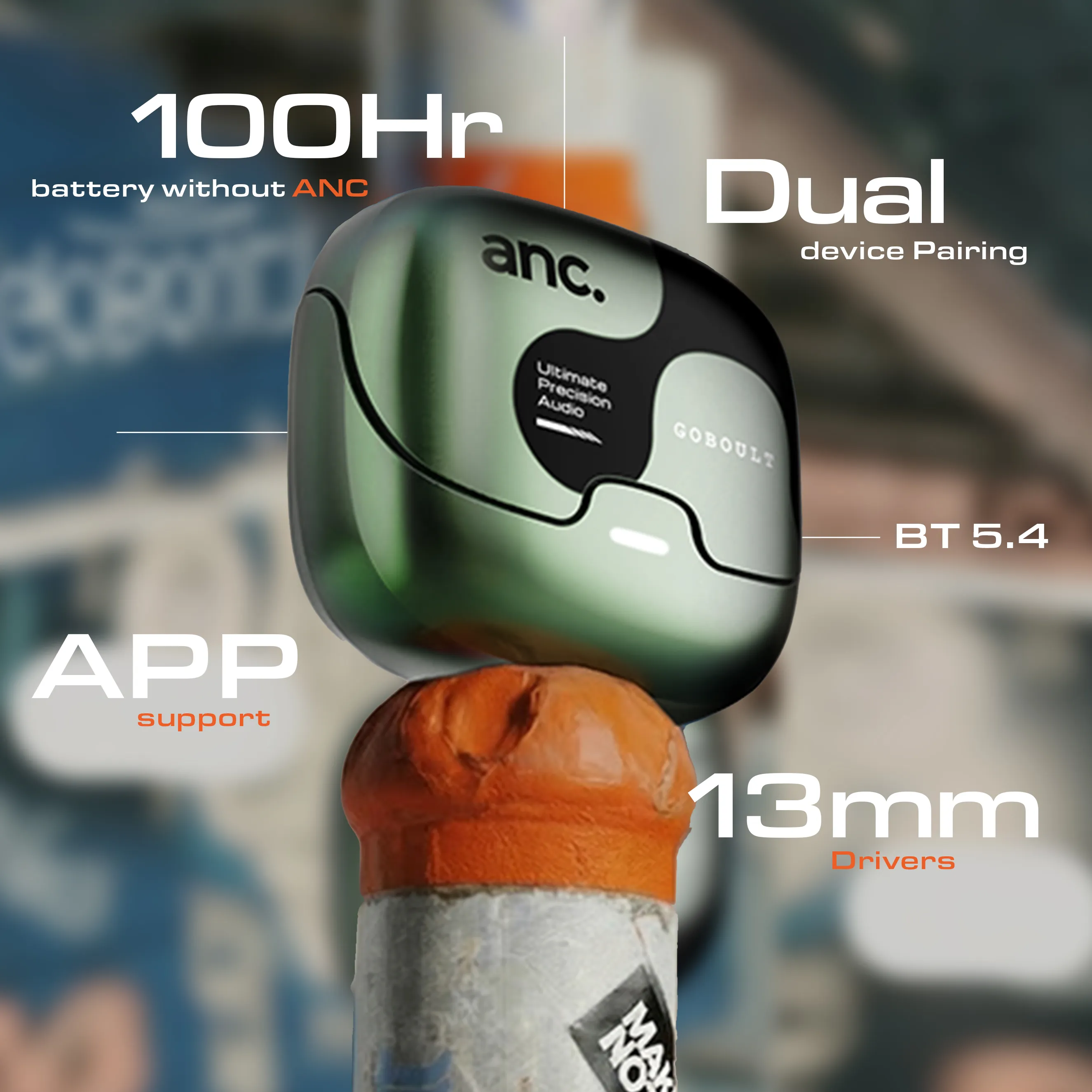 Z40 Pro v2.0 ANC Jungle Green - Image 3